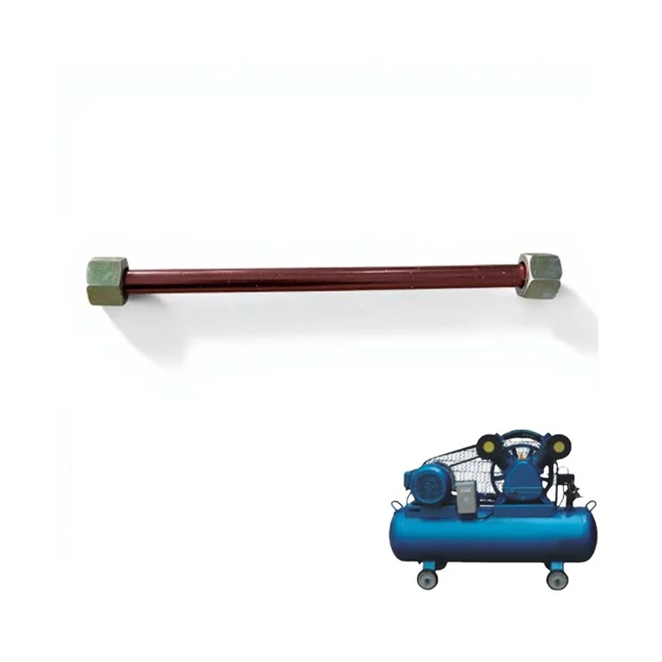 Air Compressor 10mmx200mm Exhaust Pipe Copper Plating