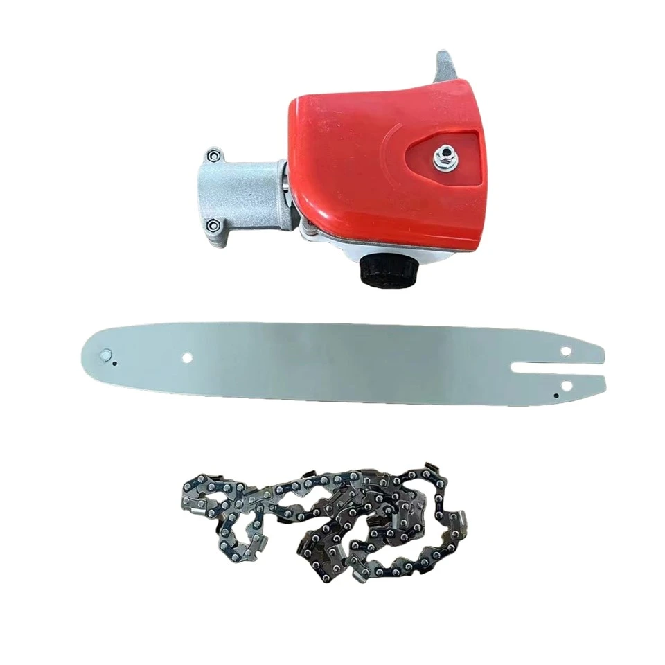 Multi-Functional Chain Saw Head With 12"Chain & Guide Bar 34mm