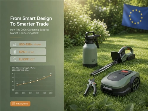 From Smart Design To Smarter Trade: How The 2026 Gardening Supplies Market Is Redefining Itself